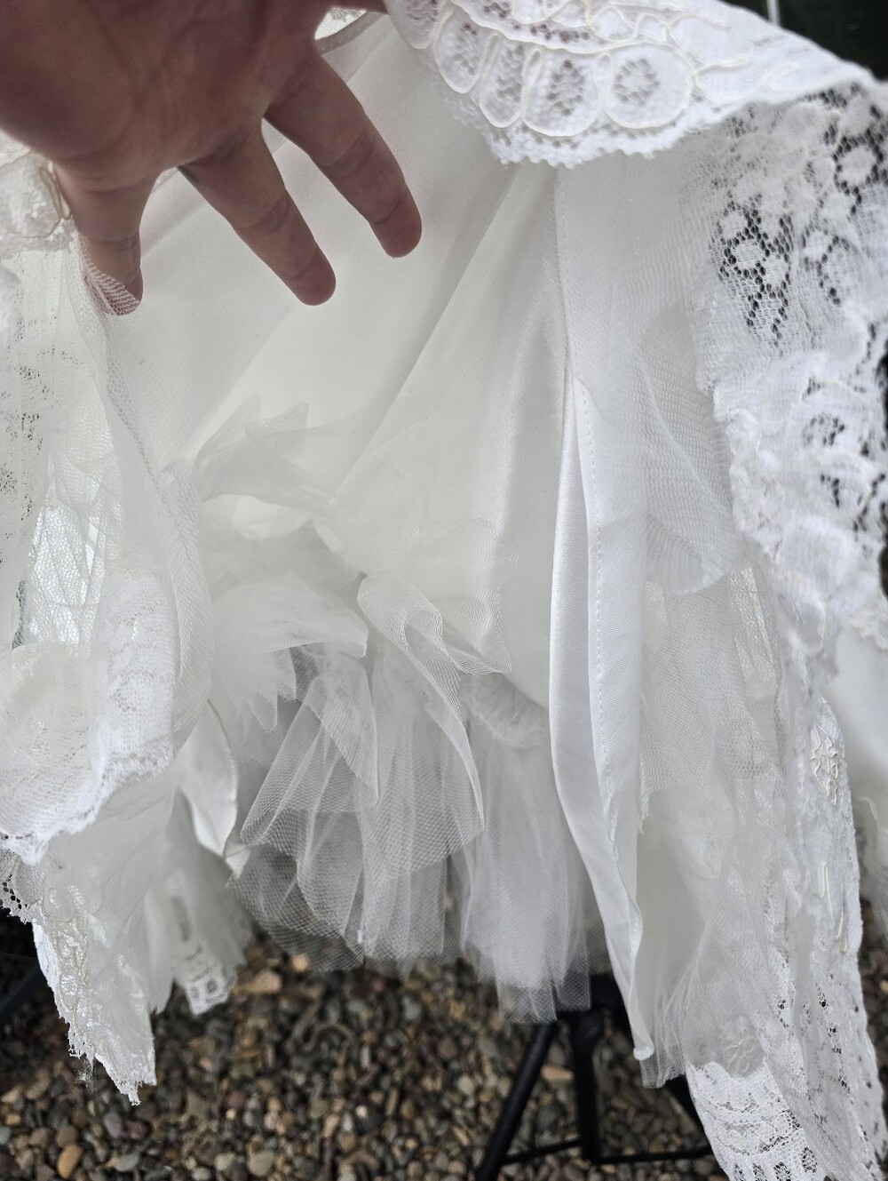 Sherri Hill White Pearl-Embellished Beaded Modern Romantic Bridal Cocktail Dress - Picture 6 of 9